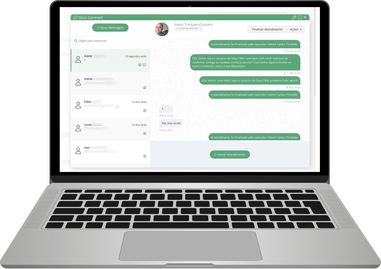 gluoconnect no notebook