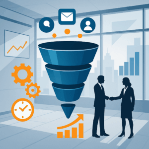crm com funil de vendas personalizado