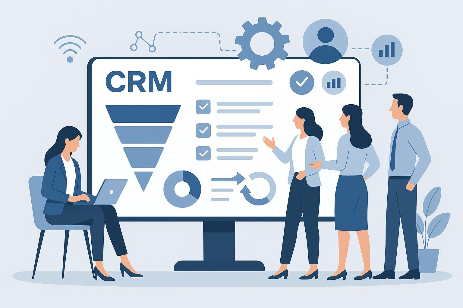 guia completo com passo a passo para implantar um crm