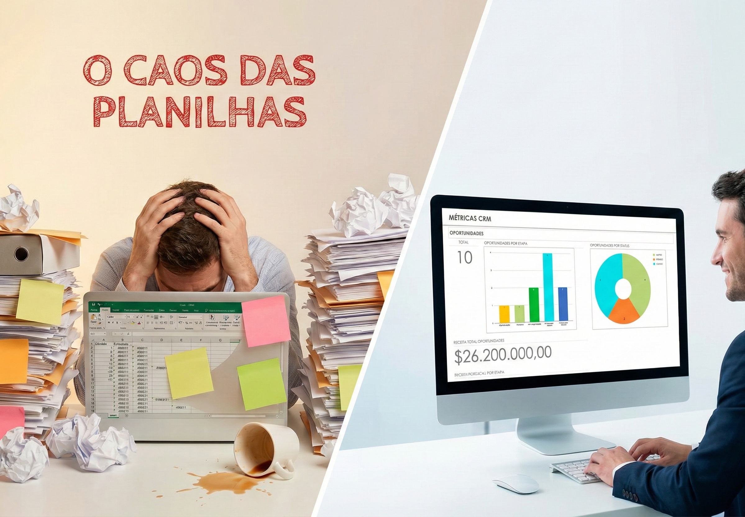 como tirar a planilha do caos