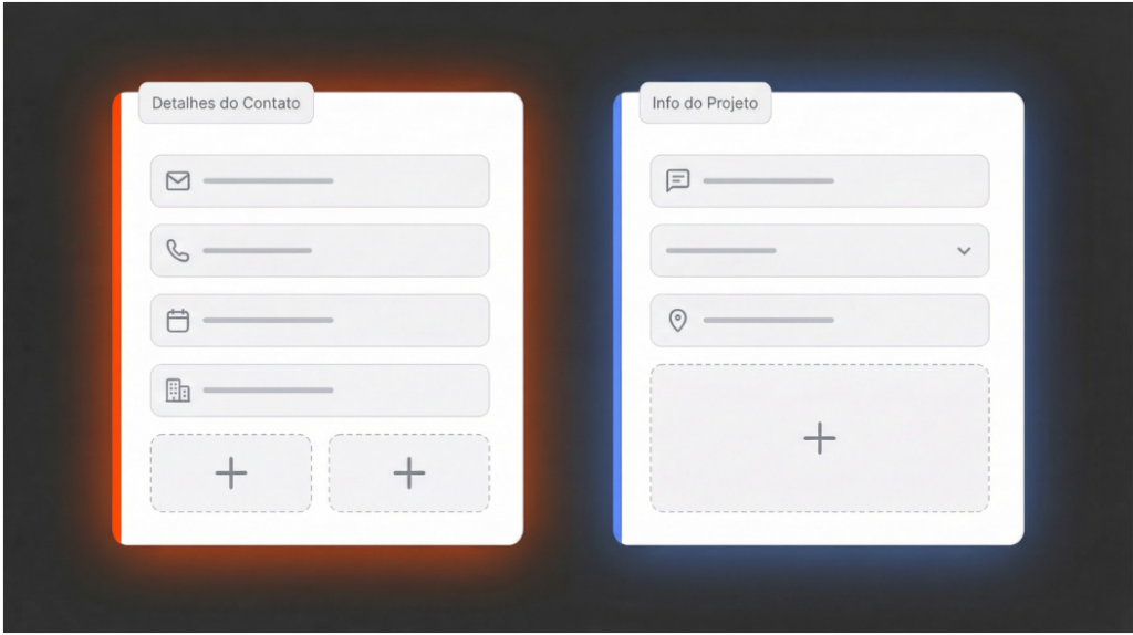 campos ilimiados do gluo crm